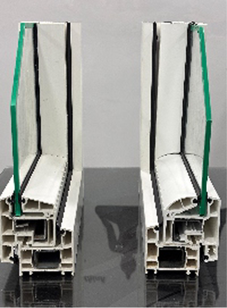 60 mm casement window series